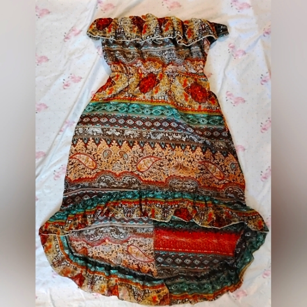 Strapless Midi Dress